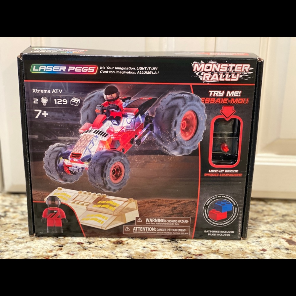 NEW Laser Pegs Xtreme ATV